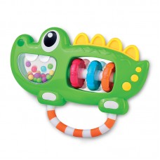 Hap-P-Kid Little Learner Baby Shake Rattle - Croco | 6 months+
